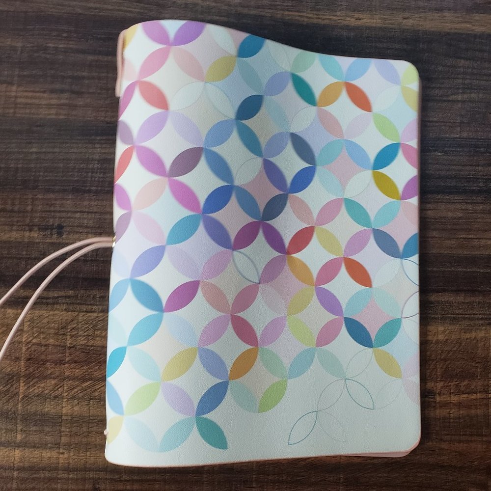 NEW Mid Century Circles On the Go Folio Planning System - Erin Condren